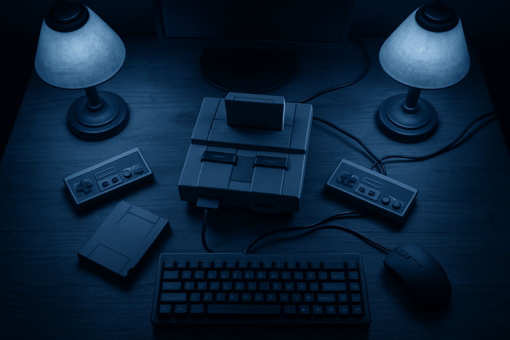 hmcdretro old school gaming by harmonicode